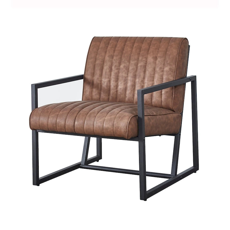 Fauteuil moderne 26 Arm avec pieds en acier