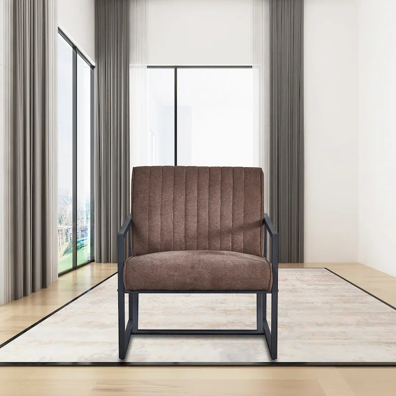 Fauteuil moderne 26 Arm avec pieds en acier
