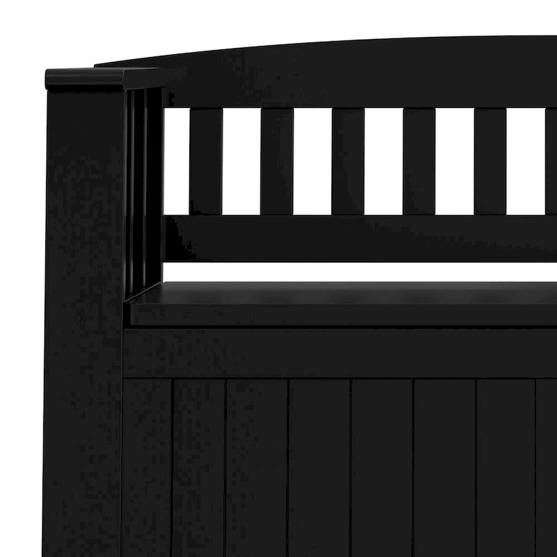 Banc de rangement transitionnel en bois massif, 36 po de largeur, pour petite entrée