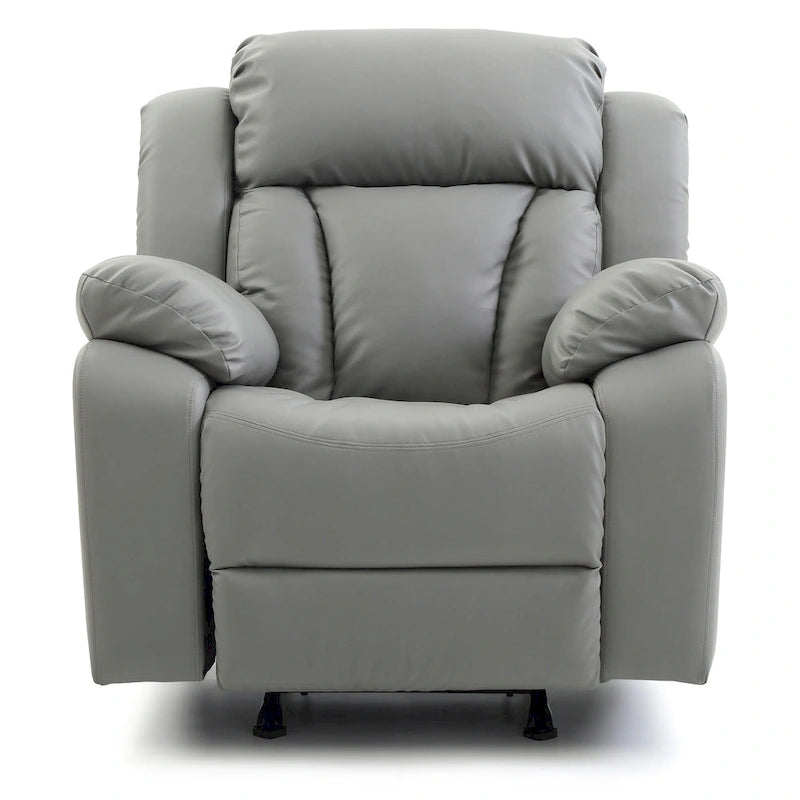 Fauteuil inclinable en similicuir - 38L x 37P x 41H
