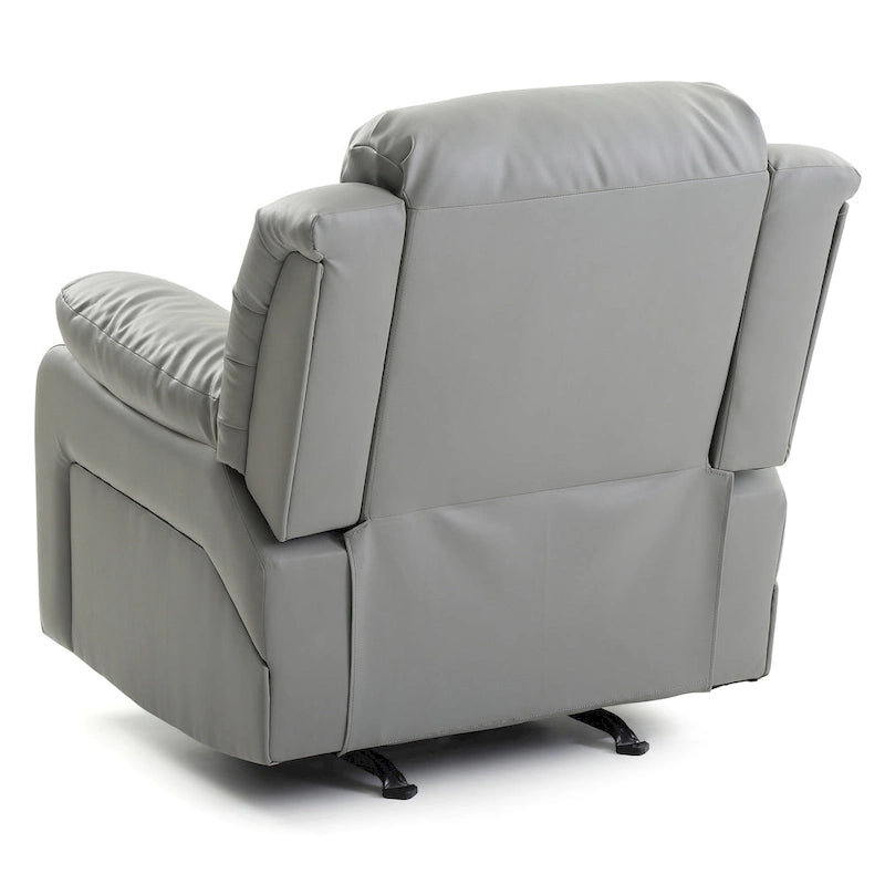 Fauteuil inclinable en similicuir - 38L x 37P x 41H