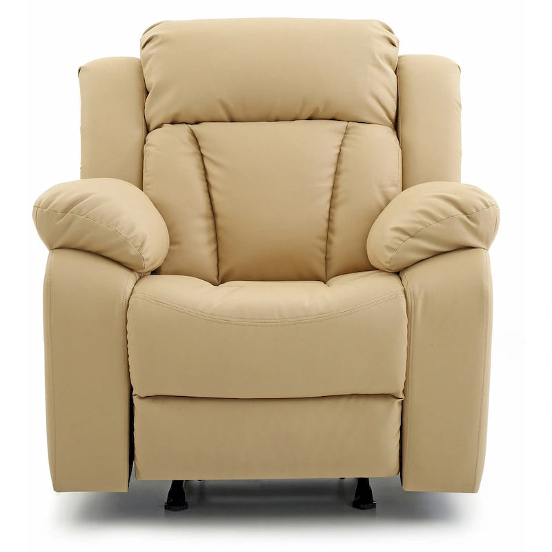 Fauteuil inclinable en similicuir - 38L x 37P x 41H