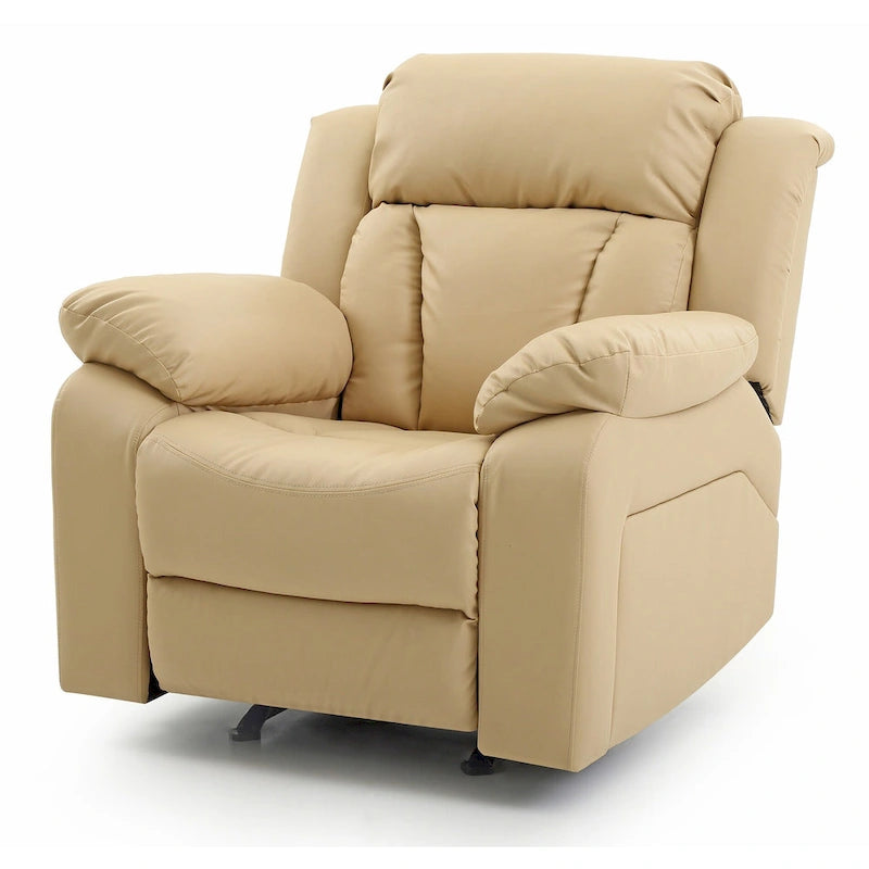 Fauteuil inclinable en similicuir - 38L x 37P x 41H