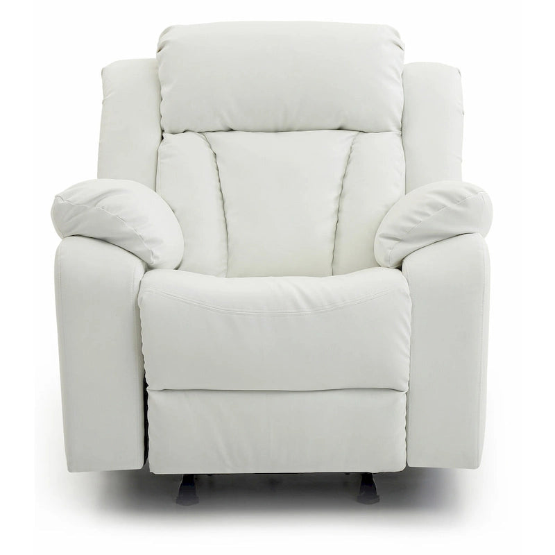 Fauteuil inclinable en similicuir - 38L x 37P x 41H