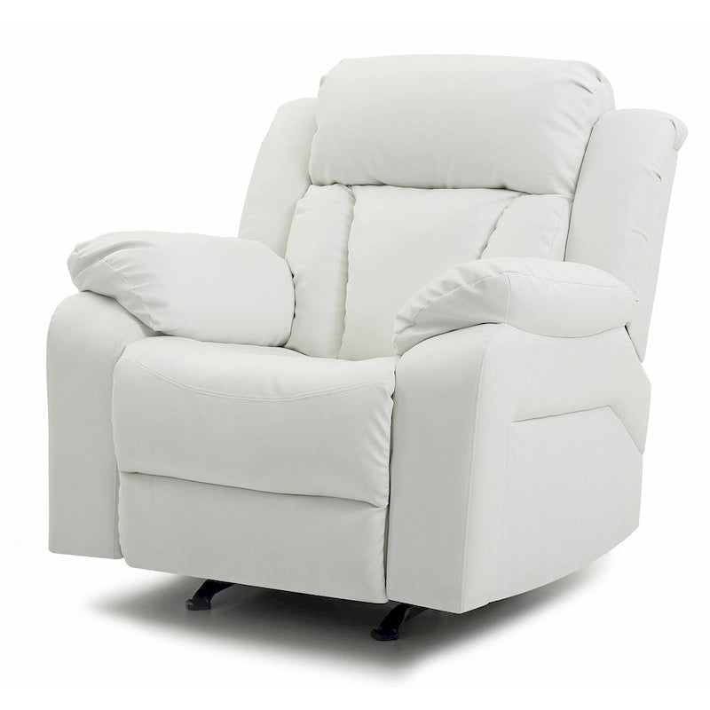 Fauteuil inclinable en similicuir - 38L x 37P x 41H