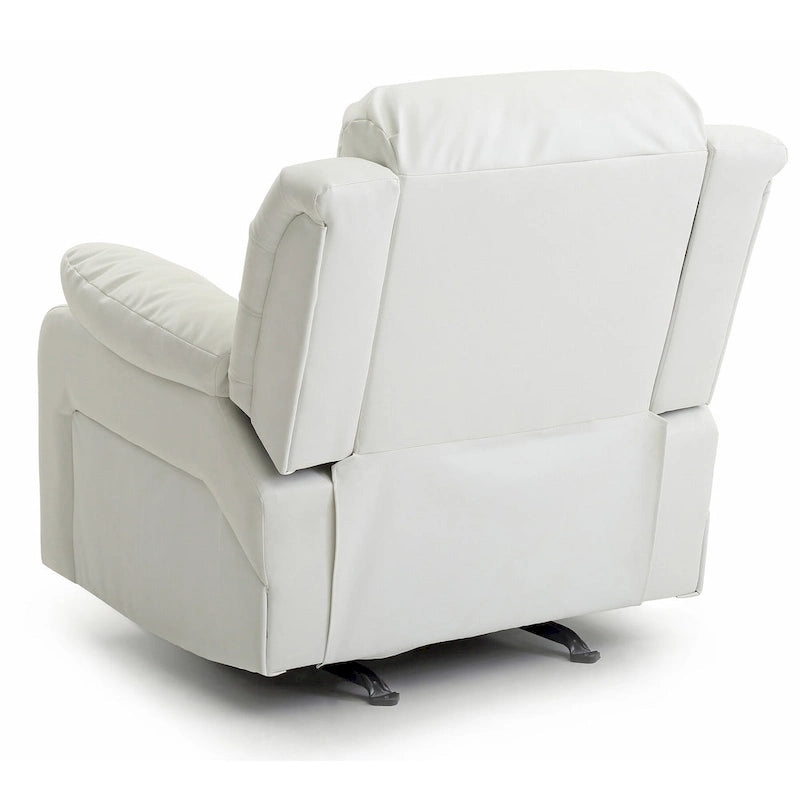 Fauteuil inclinable en similicuir - 38L x 37P x 41H