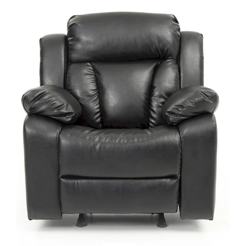 Fauteuil inclinable en similicuir - 38L x 37P x 41H