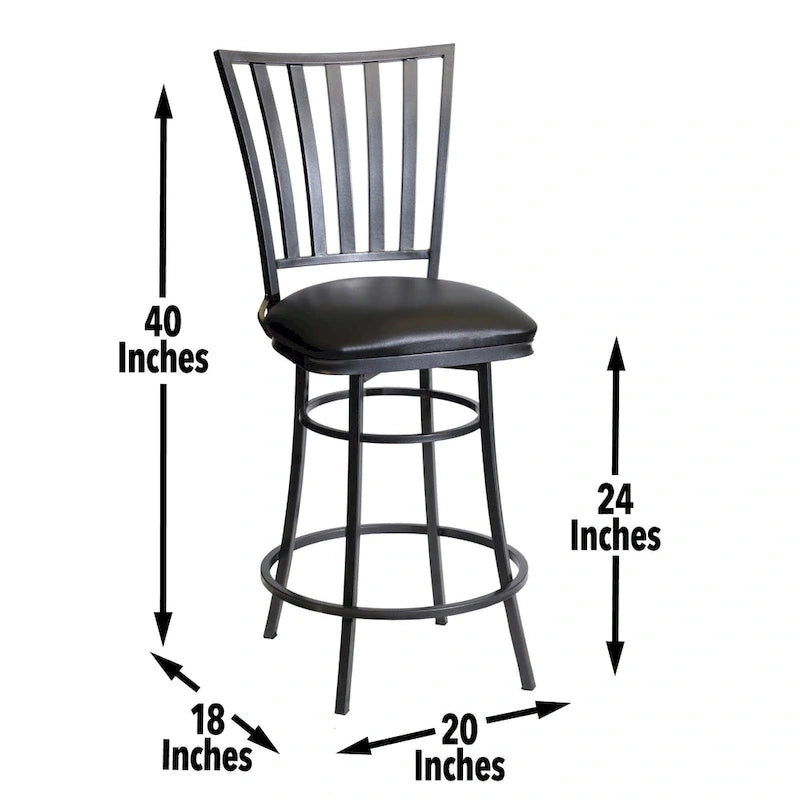 Commercial Grade Swivel Bar Stool