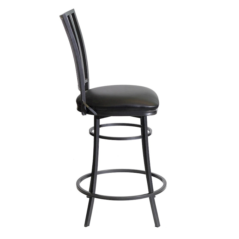 Tabouret de bar pivotant de qualité commerciale