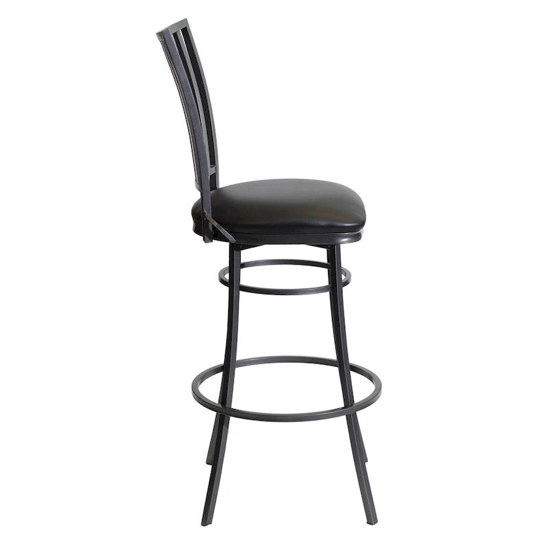 Tabouret de bar pivotant de qualité commerciale
