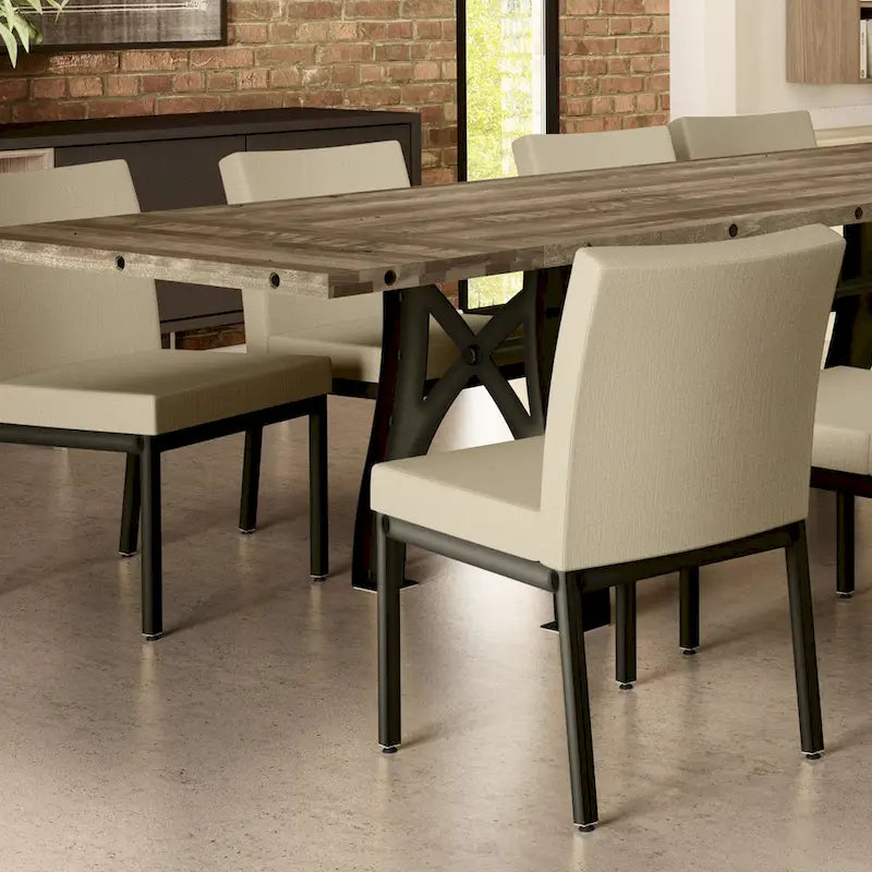 Table extensible en bois massif