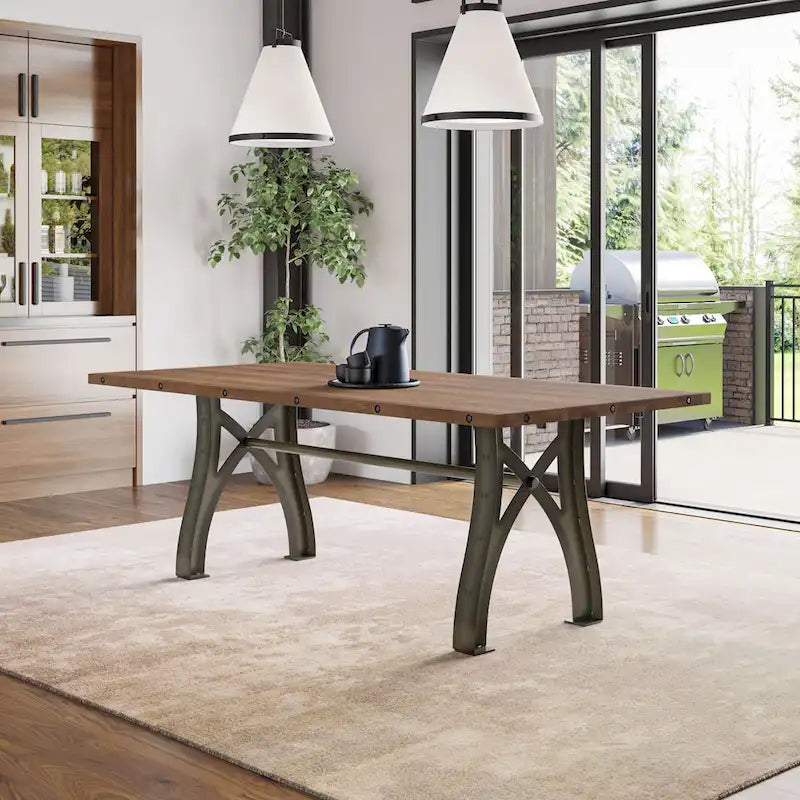 Table extensible en bois massif