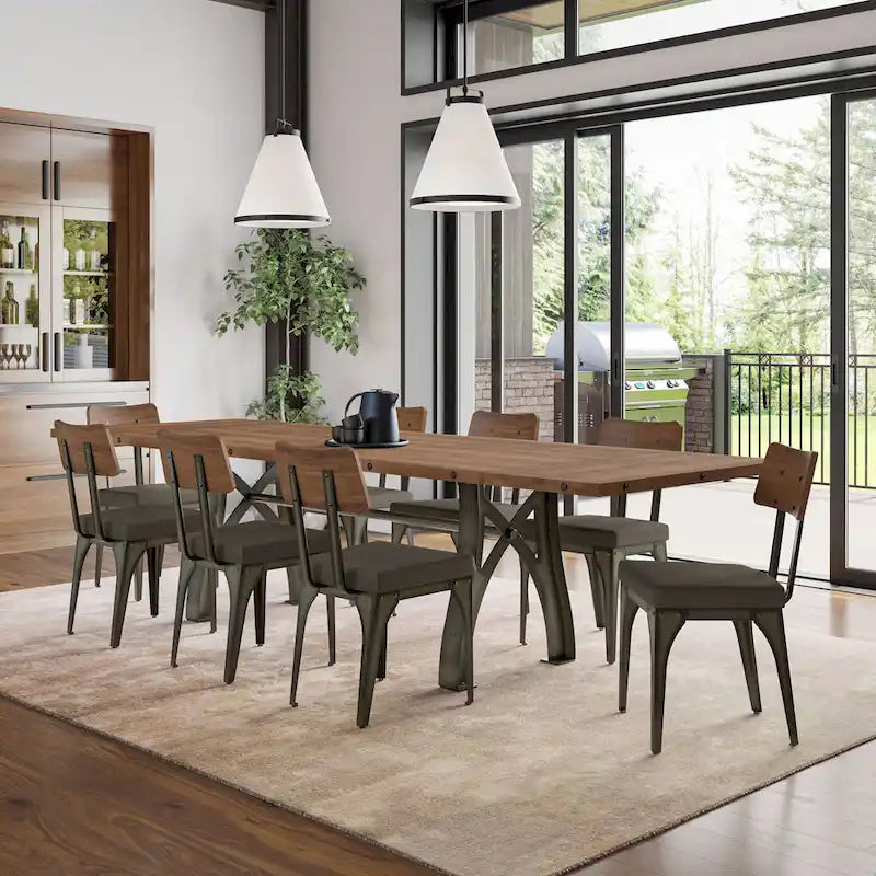Table extensible en bois massif