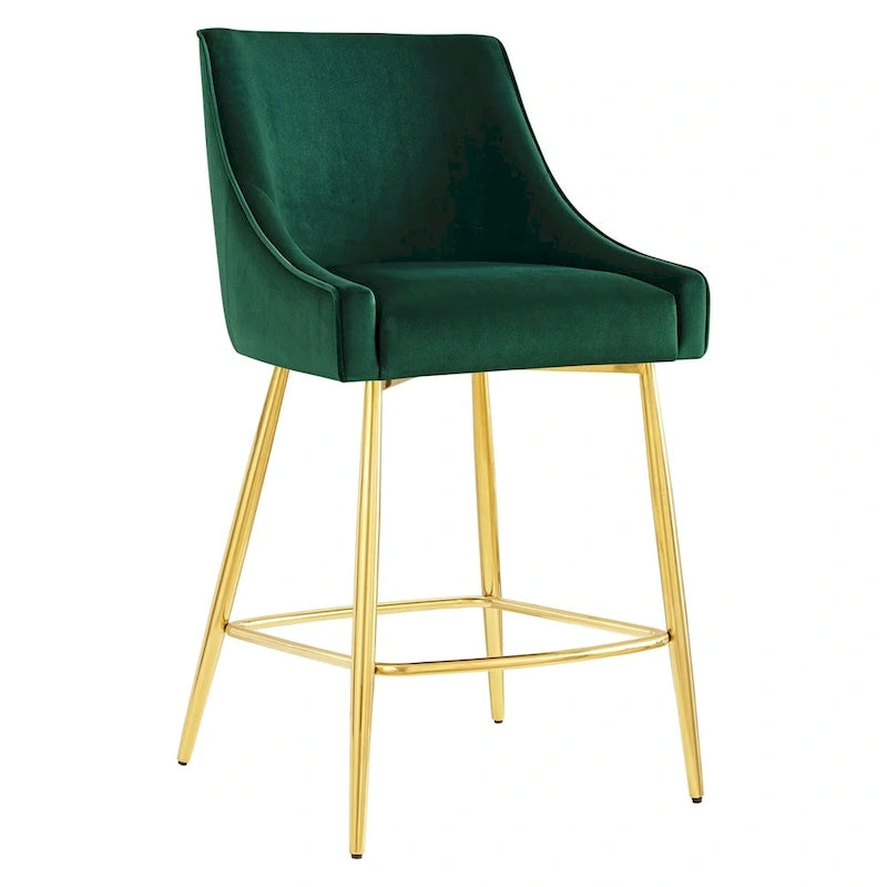 Performance Velvet Counter Stool