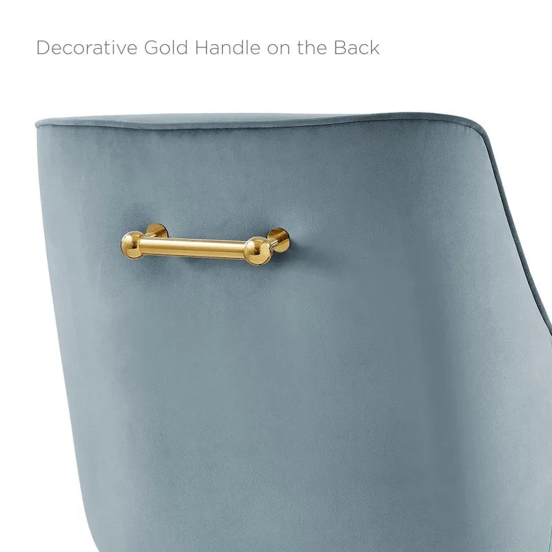 Performance Velvet Counter Stool