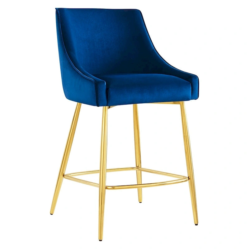 Performance Velvet Counter Stool