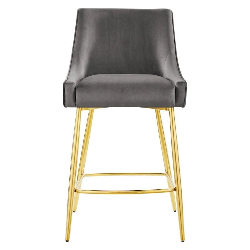Performance Velvet Counter Stool