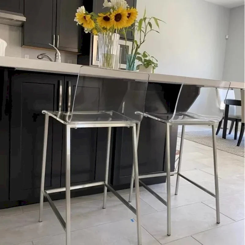 Modern Clear Transparent Stool