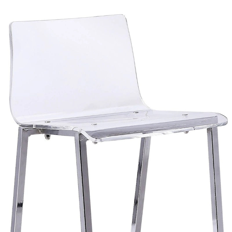 Modern Clear Transparent Stool