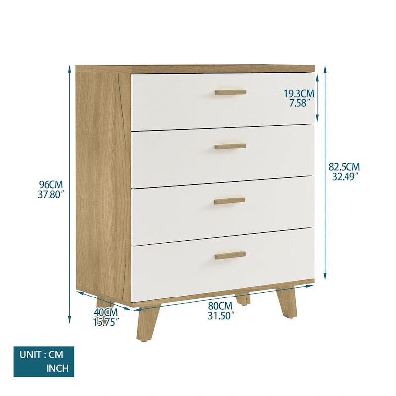 Armoire de rangement de style ferme moderne avec tiroirs pour salon, salle à manger