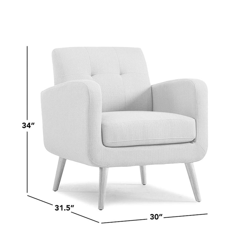 Fauteuil d'appoint jaune moutarde de style mid-century
