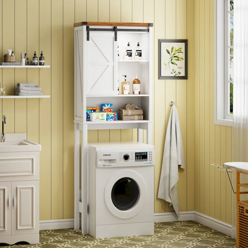 Freestanding Over The Toilet Storage