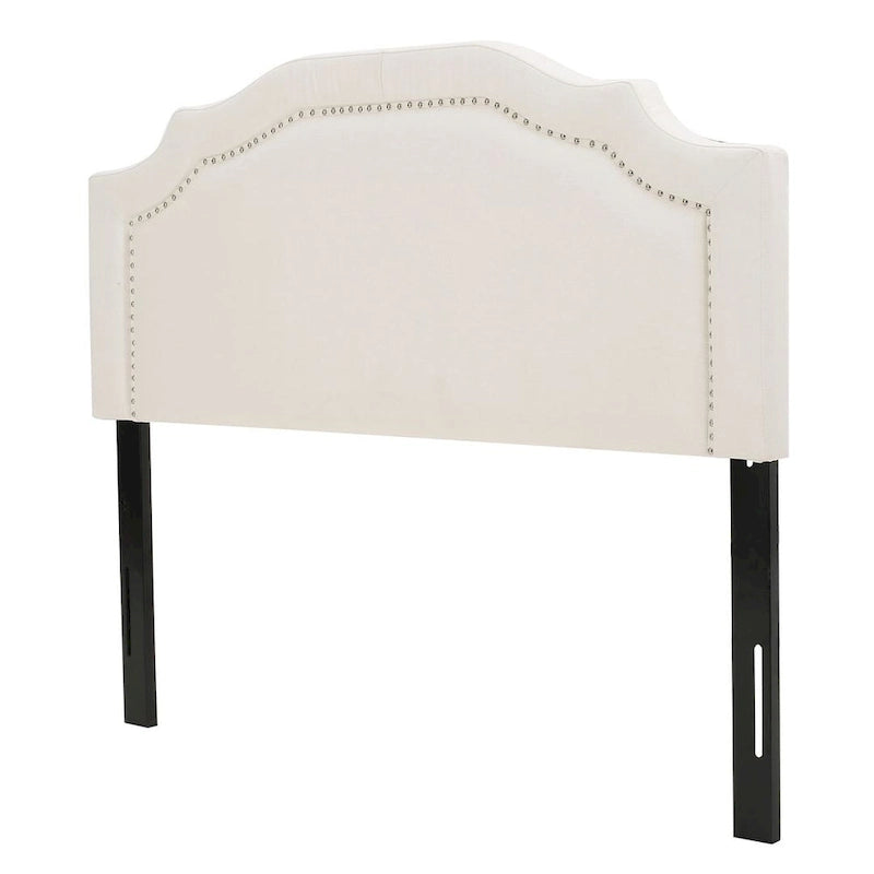 62 Queen Headboard with Nailhead Trim