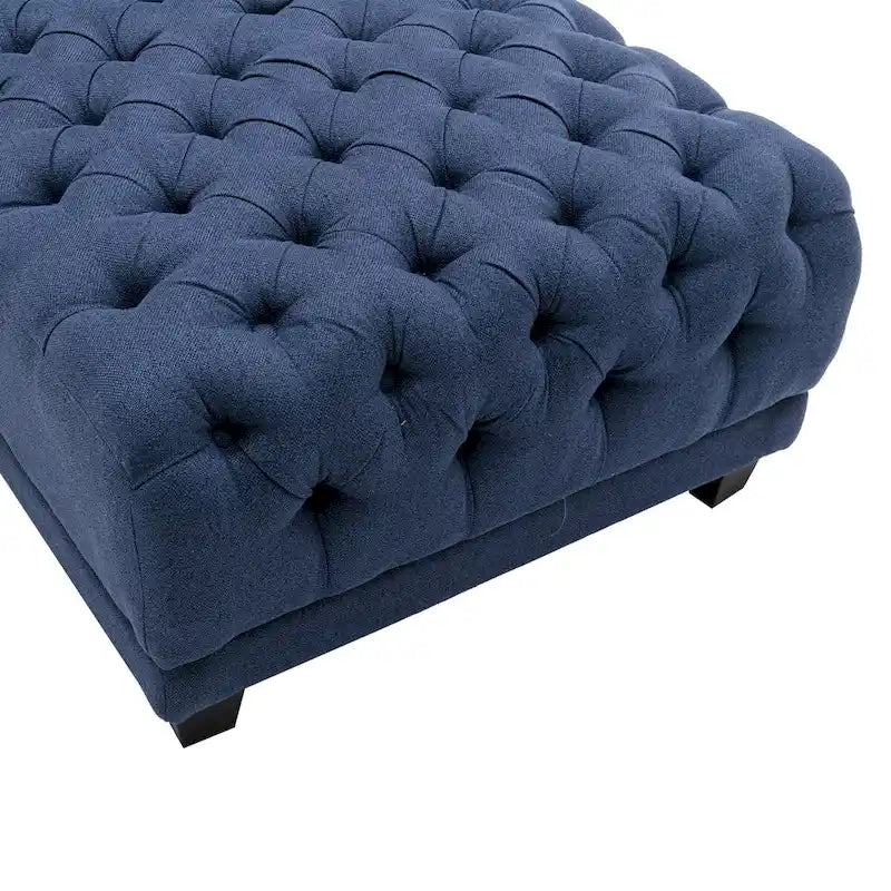 Tufted Reclining Chaise Lounge