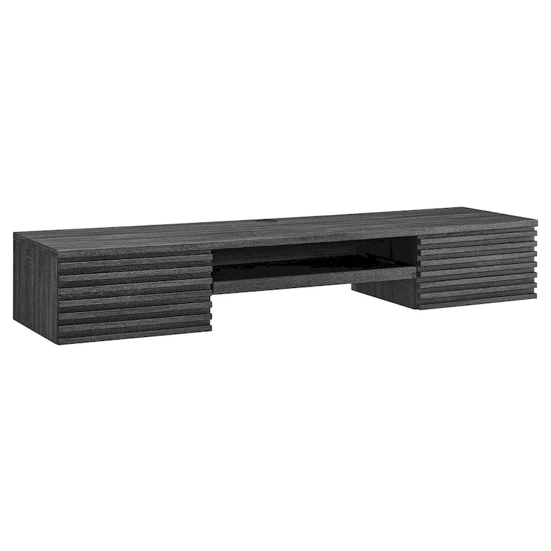 Wall Mount Wood Office Desk