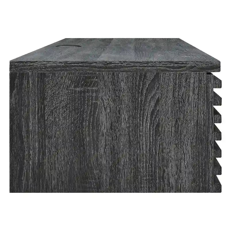 Bureau mural en bois