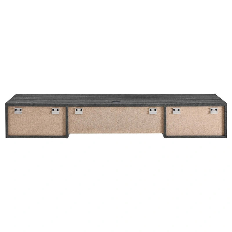 Wall Mount Wood Office Desk
