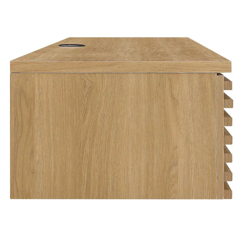 Bureau mural en bois