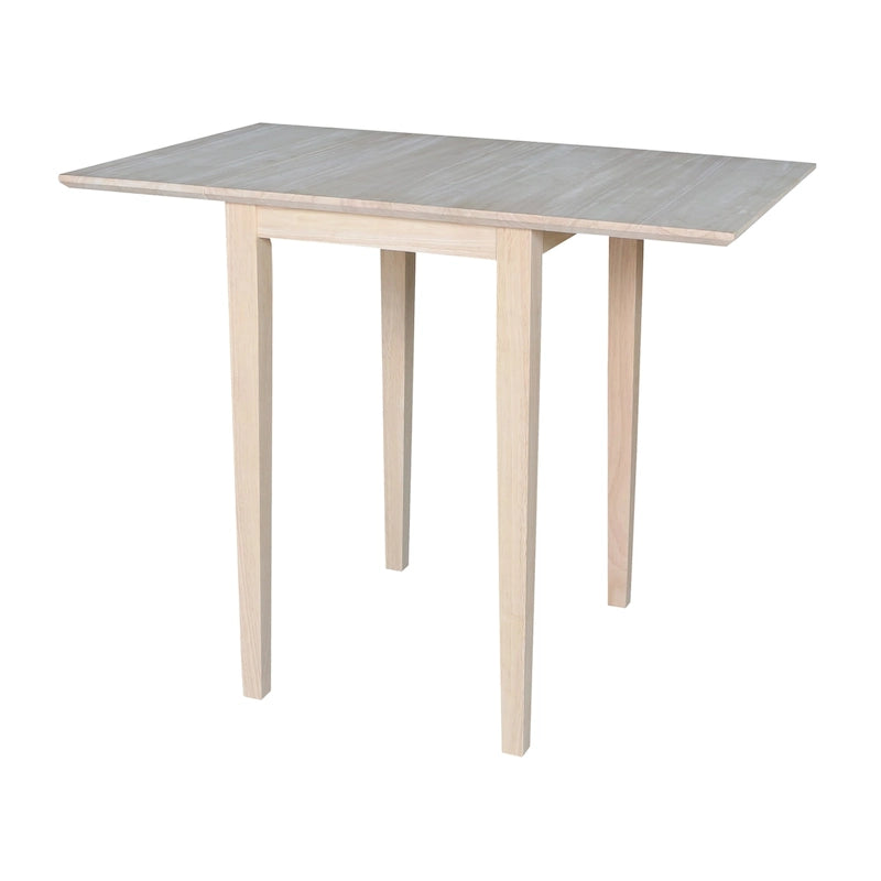 Petite table à manger de style Shaker à abattants