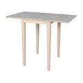 Petite table à manger de style Shaker à abattants