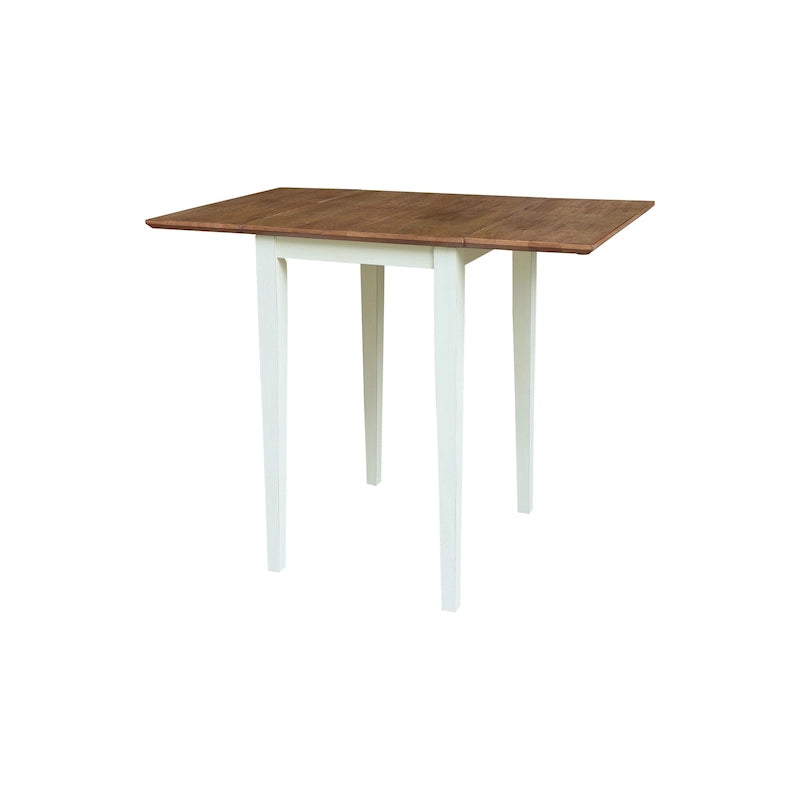 Small Drop Leaf Shaker Style Dining Table