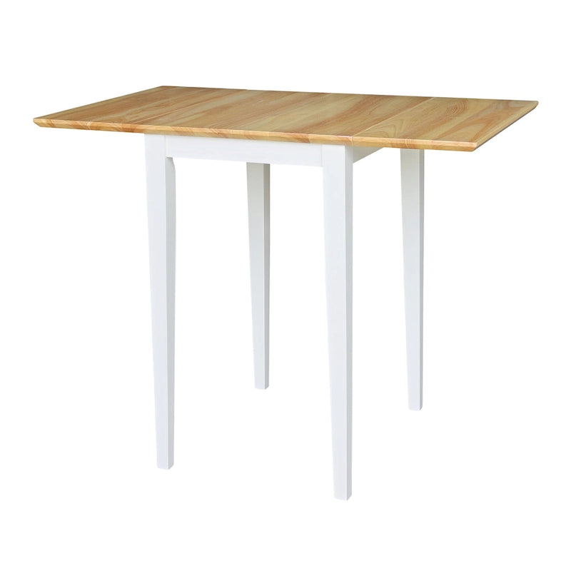 Small Drop Leaf Shaker Style Dining Table
