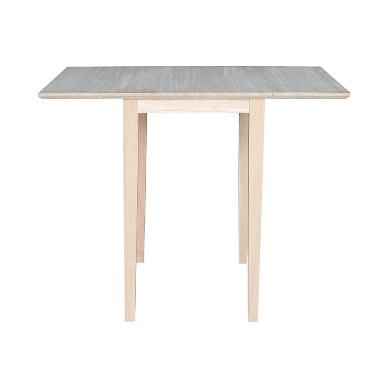 Petite table à manger de style Shaker à abattants