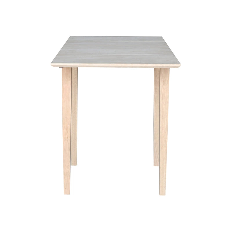 Petite table à manger de style Shaker à abattants