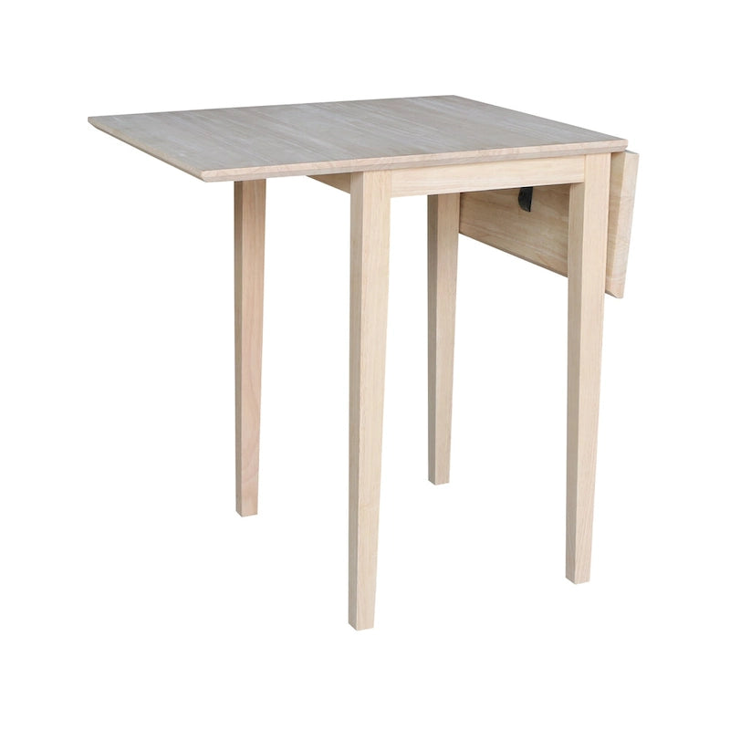 Petite table à manger de style Shaker à abattants