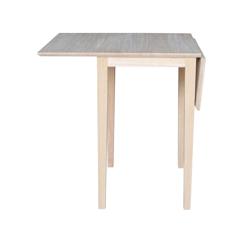 Petite table à manger de style Shaker à abattants
