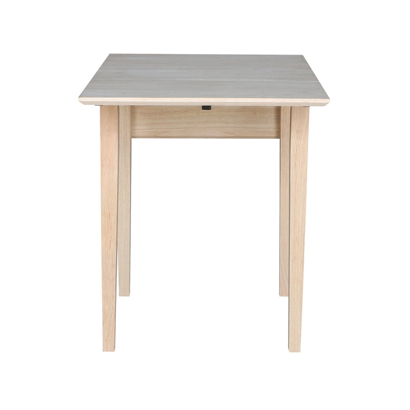 Petite table à manger de style Shaker à abattants