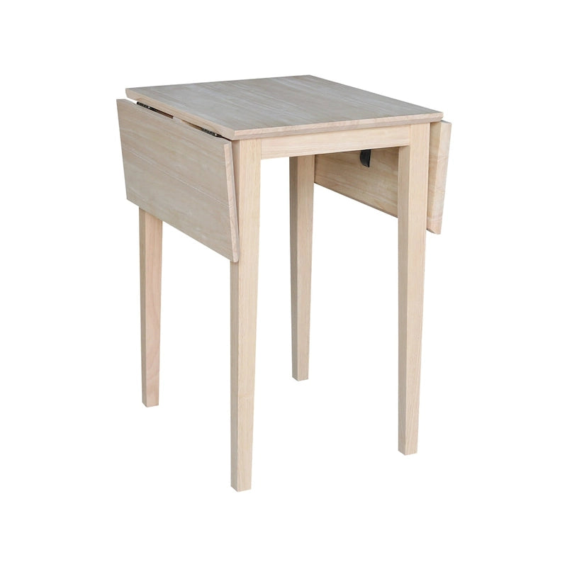 Petite table à manger de style Shaker à abattants