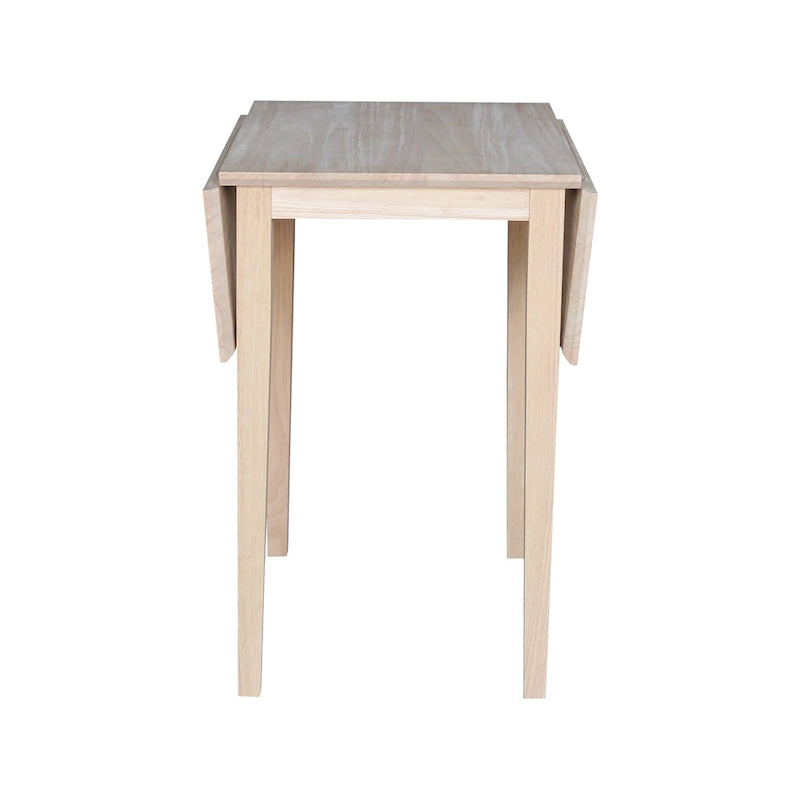 Petite table à manger de style Shaker à abattants
