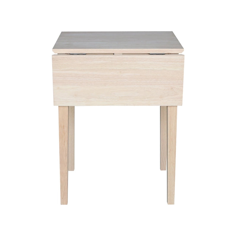Petite table à manger de style Shaker à abattants