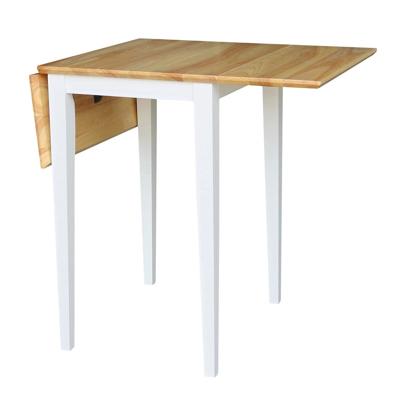 Petite table à manger de style Shaker à abattants