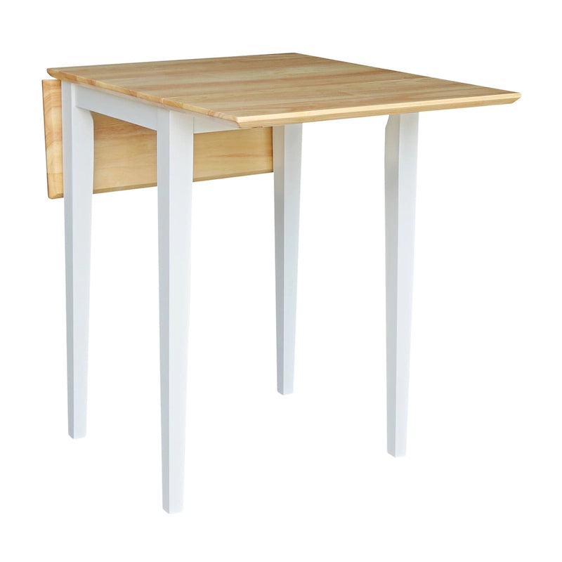 Petite table à manger de style Shaker à abattants