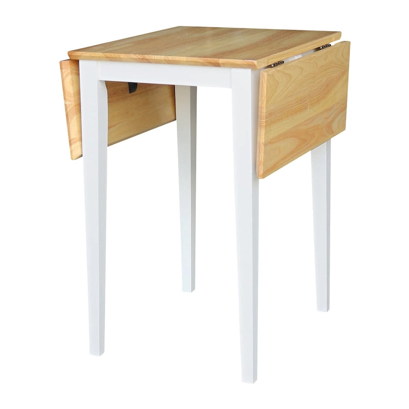 Petite table à manger de style Shaker à abattants