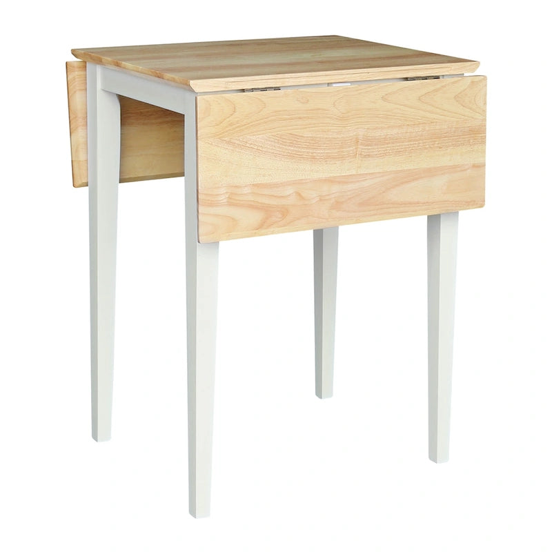 Petite table à manger de style Shaker à abattants